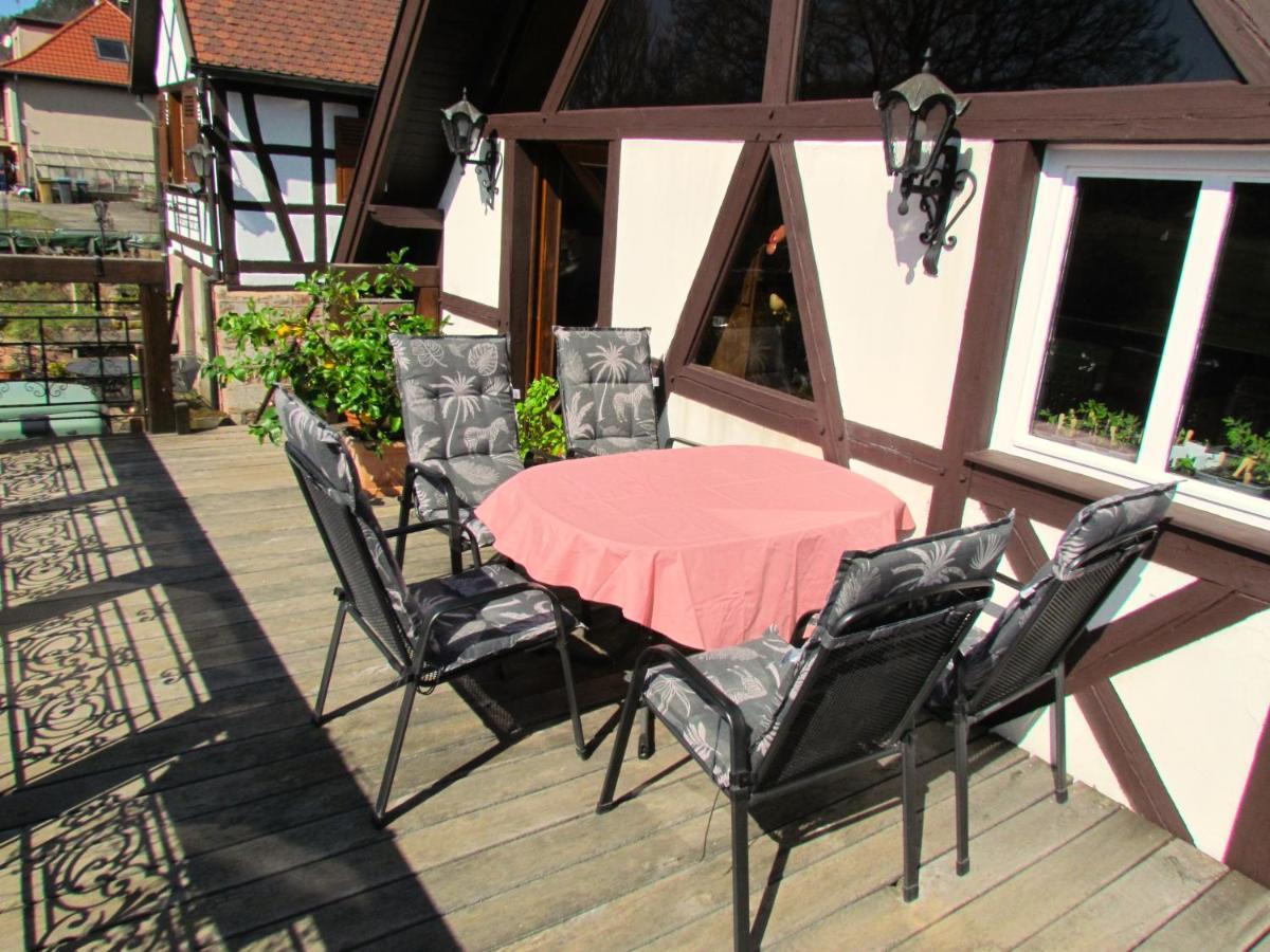 Gite Des Chateaux-Forts Obersteinbach Buitenkant foto